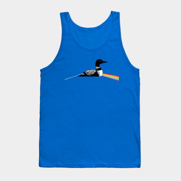 Original Classic Dark Side of the Loon Bird Watching Tank Top by The 1776 Collection 